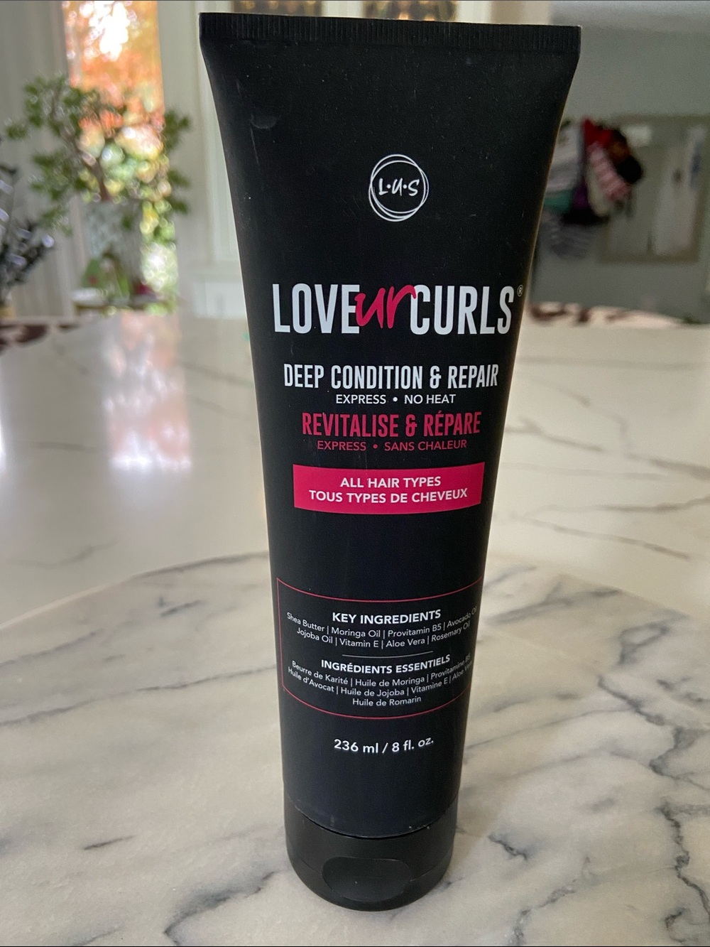 Love UR Curls Deep Condition & Repair Hair Conditioner for All Hair Types. New.
